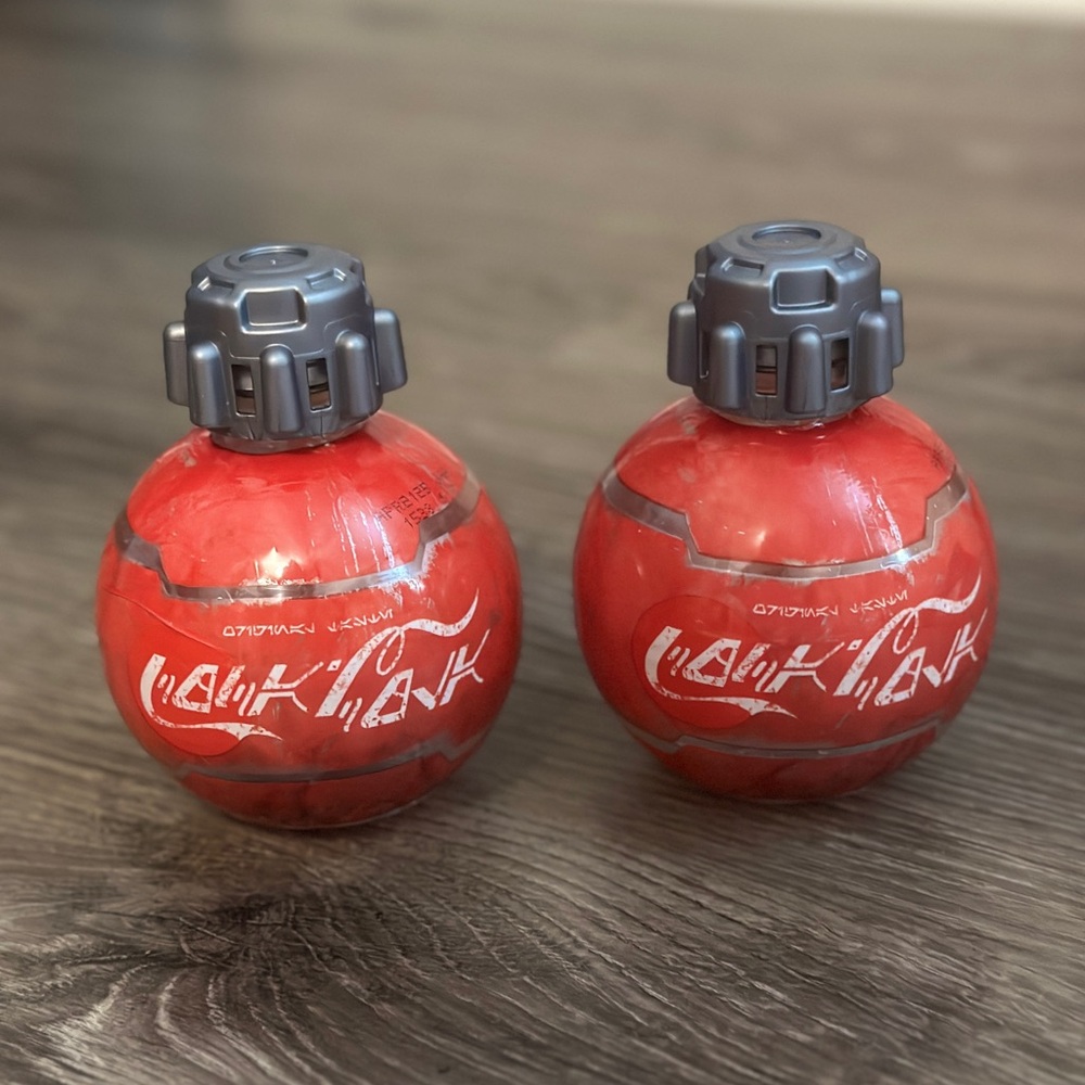 Disney Galaxy’s Edge Star Wars Thermal Detonator Coca-Cola Coke Bottles
